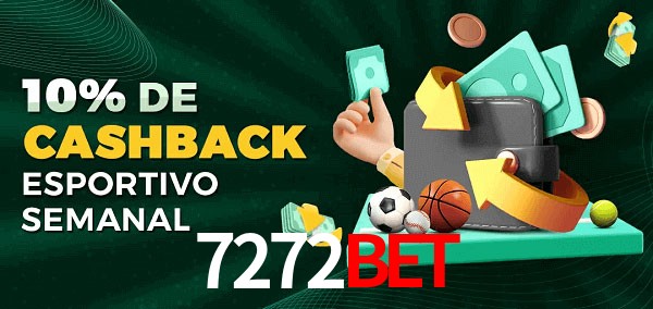 10% de bônus de cashback na 7272bet